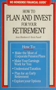 No Nonsense Guide To How To Plan And Invest For Your Retirement No No Nonsense Guide To How To Plan And Invest For Your Retirement No