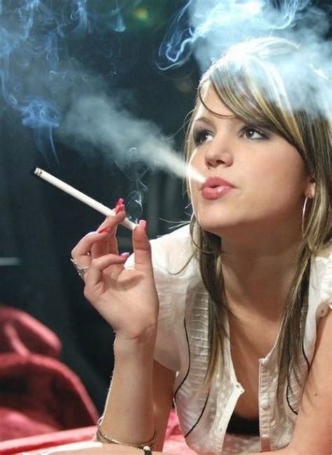 Nude Women Smoking