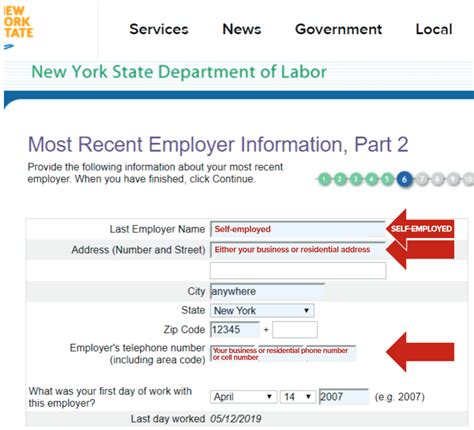 5 NYS UI Numbers