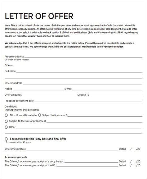Offer Letter Template Excel Templates Excel Templates Offer Letter Template Excel Templates Excel Templates