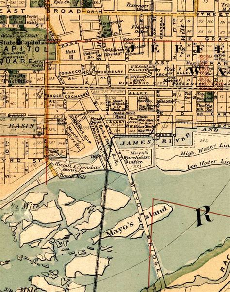 Old Map Of Richmond Va Richmond Va Pinterest Old Map Of Richmond Va Richmond Va Pinterest