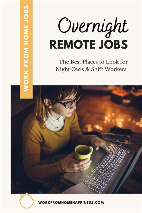 Overnight Remote Jobs Work From Home Happiness Overnight Remote Jobs Work From Home Happiness