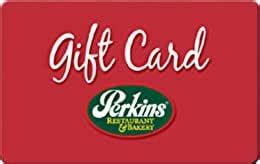 Perkins Gift Card Balance Check