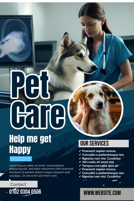 Pet Care Service Template Postermywall Pet Care Service Template Postermywall