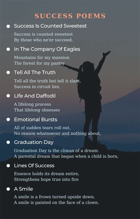 Poem On Success