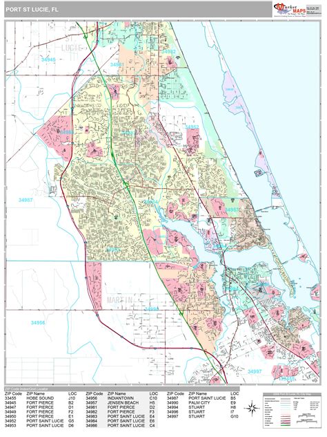 Port St Lucie Map