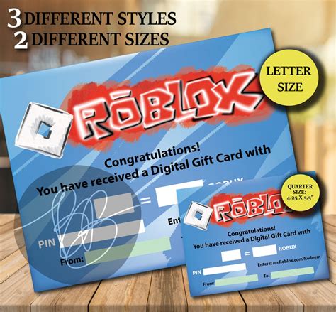 Roblox Gift Card Printable Printable Free Templates Roblox Gift Card Printable Printable Free Templates