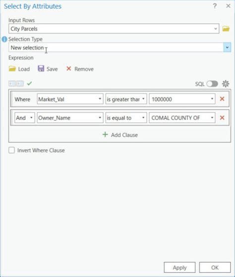 Select Attributes in ArcGIS