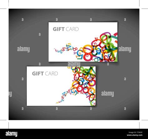Set Of Modern Gift Card Templates Stock Vector Image Art Alamy Set Of Modern Gift Card Templates Stock Vector Image Art Alamy