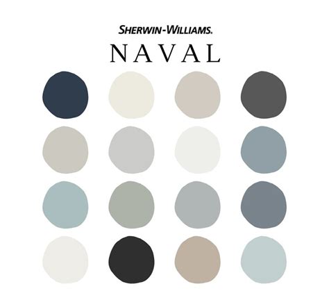 Sherwin Williams Naval Paint Color Palette Interior And Etsy Sherwin Williams Naval Paint Color Palette Interior And Etsy