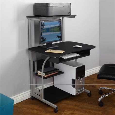 Small Compact Mobile Computer Tower With Shelf Desk Only 10 In Stock Small Compact Mobile Computer Tower With Shelf Desk Only 10 In Stock