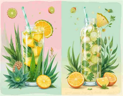 Succulent in Health Drinks