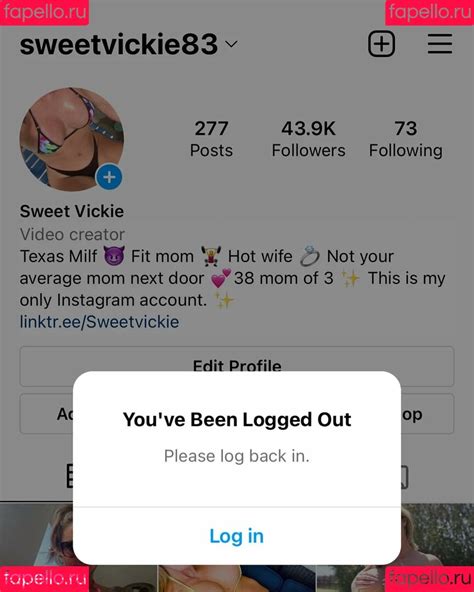 Sweet Vickie Onlyfans Sex