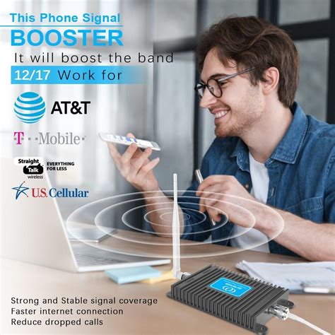 T Mobile Cell Booster Att 5G 4G Lte 700Mhz Band 12 17 Cell Phone Signal T Mobile Cell Booster Att 5G 4G Lte 700Mhz Band 12 17 Cell Phone Signal
