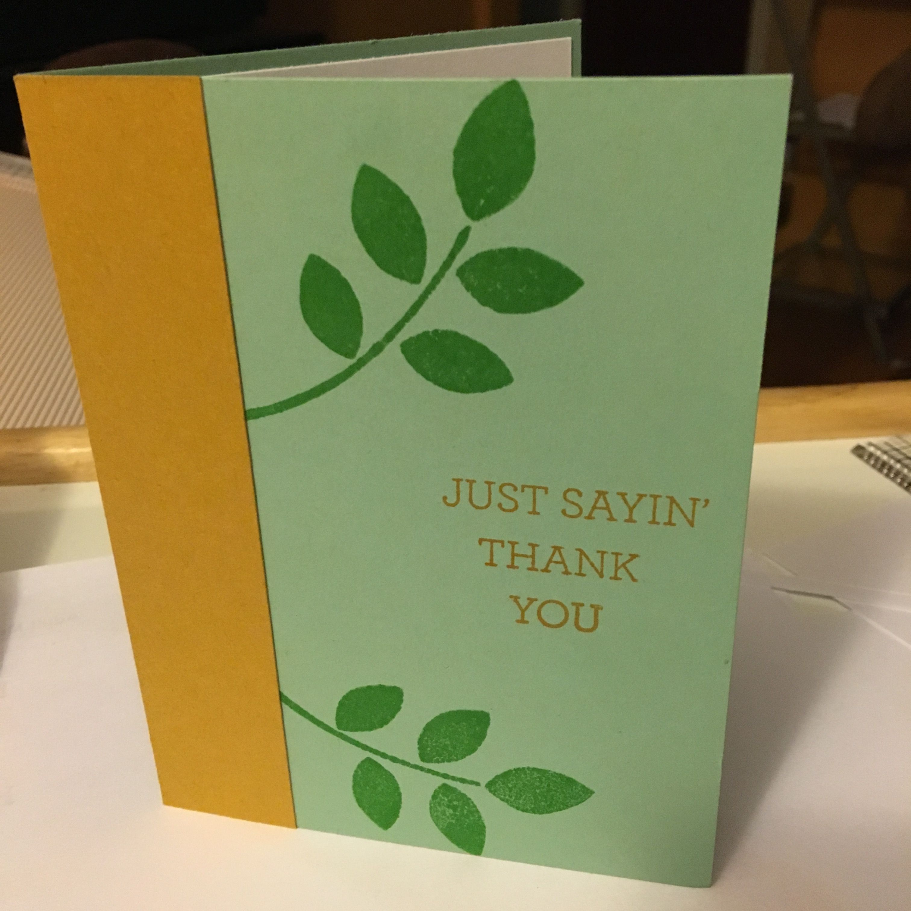 Thank You Card with Gift