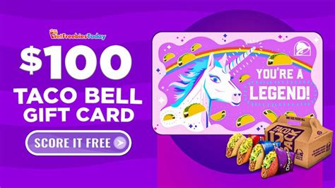 The 100 Taco Bell Gift Card Is On Sale The 100 Taco Bell Gift Card Is On Sale