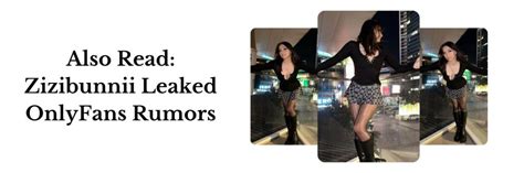 The Biggest Scandal Of The Year The Zizibunnii Onlyfans Leak