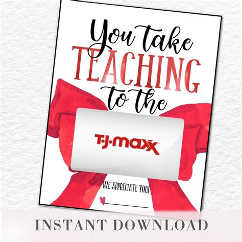 Tj Maxx Printable Gift Card Tj Maxx Printable Gift Card