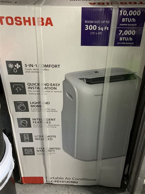 Toshiba Portable Air Conditioner 10000 Btu Toshiba Portable Air Conditioner 10000 Btu
