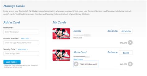 5 Ways Transfer Disney Gift Card Balance 5 Ways Transfer Disney Gift Card Balance