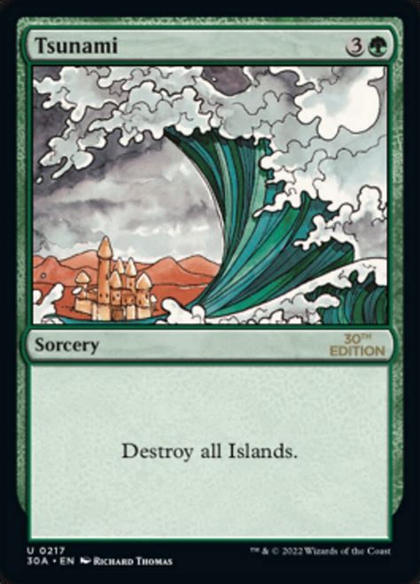 Tsunami 30Th Anniversary Edition 30A 217 Scryfall Magic The Tsunami 30Th Anniversary Edition 30A 217 Scryfall Magic The