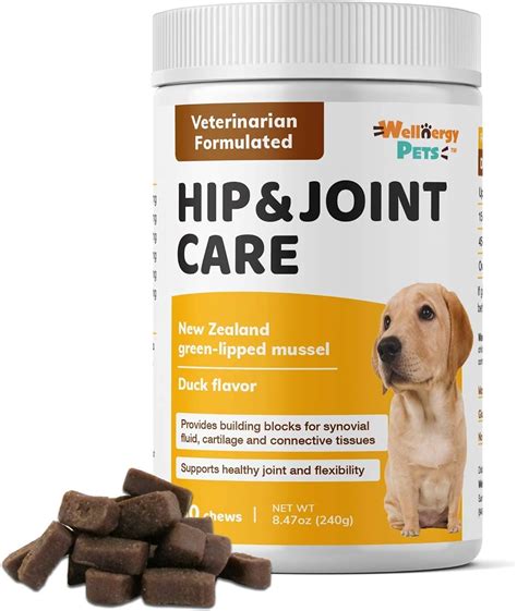 Wellnergy Natural Hip Joint Care Supplement For Dogs Glucosamine Wellnergy Natural Hip Joint Care Supplement For Dogs Glucosamine