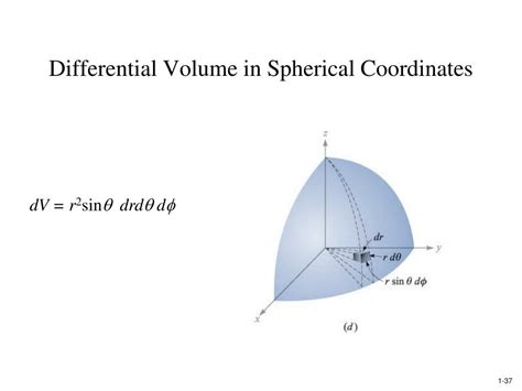 What Is Dv In Spherical Coordinates