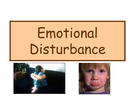 Emotional Disturbance Explained