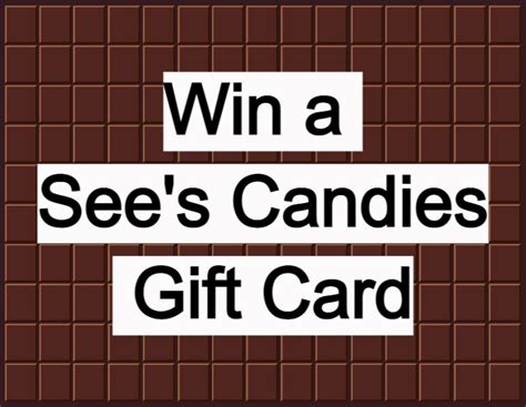 Win A See Amp 39 S Candies Gift Card Freebie Alley Win A See Amp 39 S Candies Gift Card Freebie Alley
