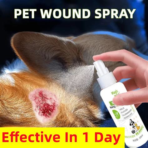 Wound Spray For Dogs Cats Heal Fresh Wounds Dry Wounds Fungal Wound Spray For Dogs Cats Heal Fresh Wounds Dry Wounds Fungal