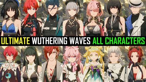Wuthering Waves List Of Characters Wuthering Waves List Of Characters