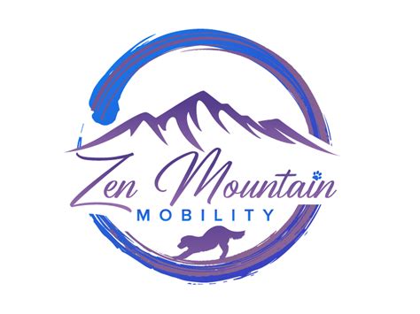 Zen Mountain Mobility Logo Design 48Hourslogo Zen Mountain Mobility Logo Design 48Hourslogo